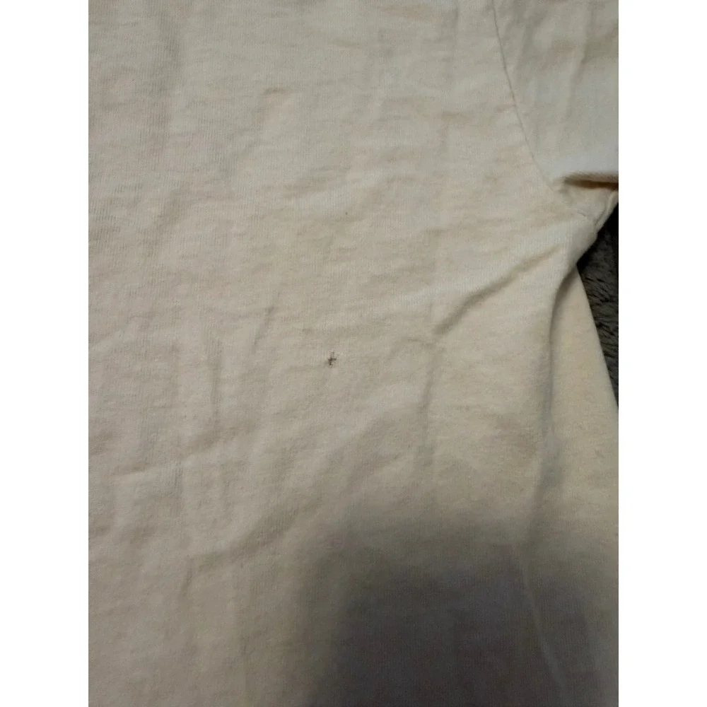 Scene Not Herd Fat Albert Jams Hey Hey Hey Vintage Graphic T-Shirt Cream Mens L